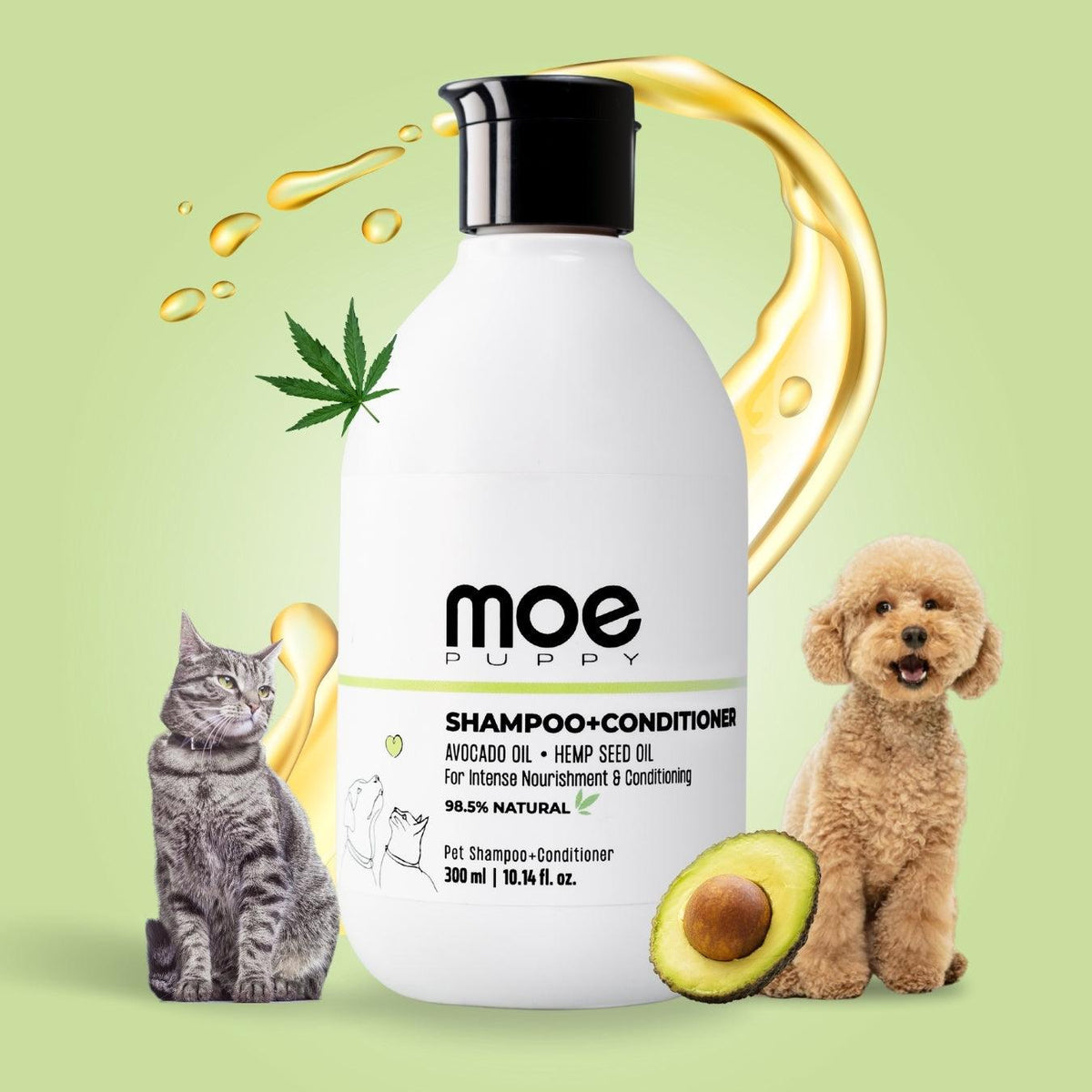 Shampoo+Conditioner - Moe Puppy