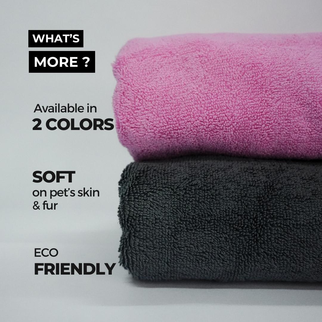 Pet Towel - 100% Pure Cotton - Moe Puppy