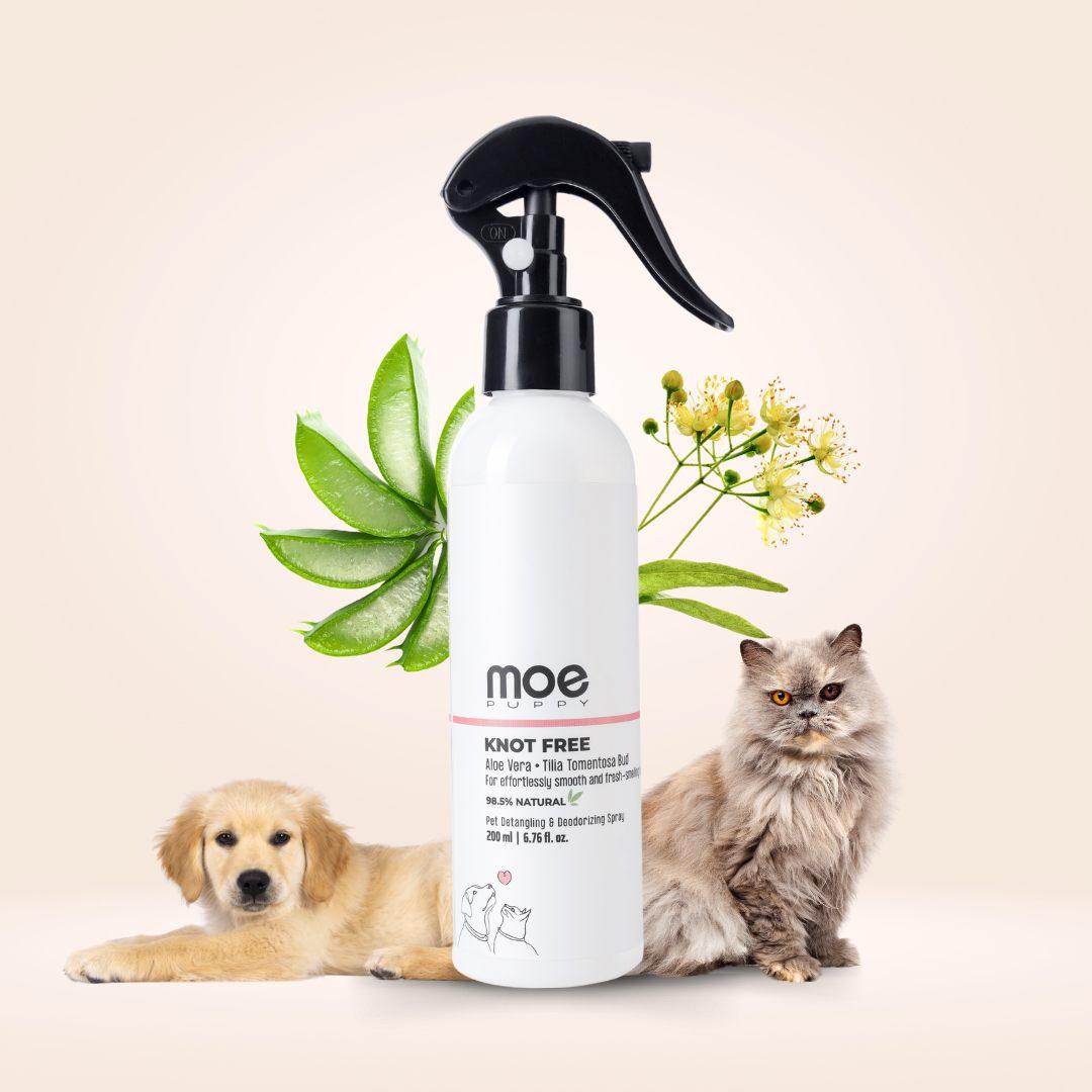 Knot Free Detangler & Deodorising Spray - Moe Puppy