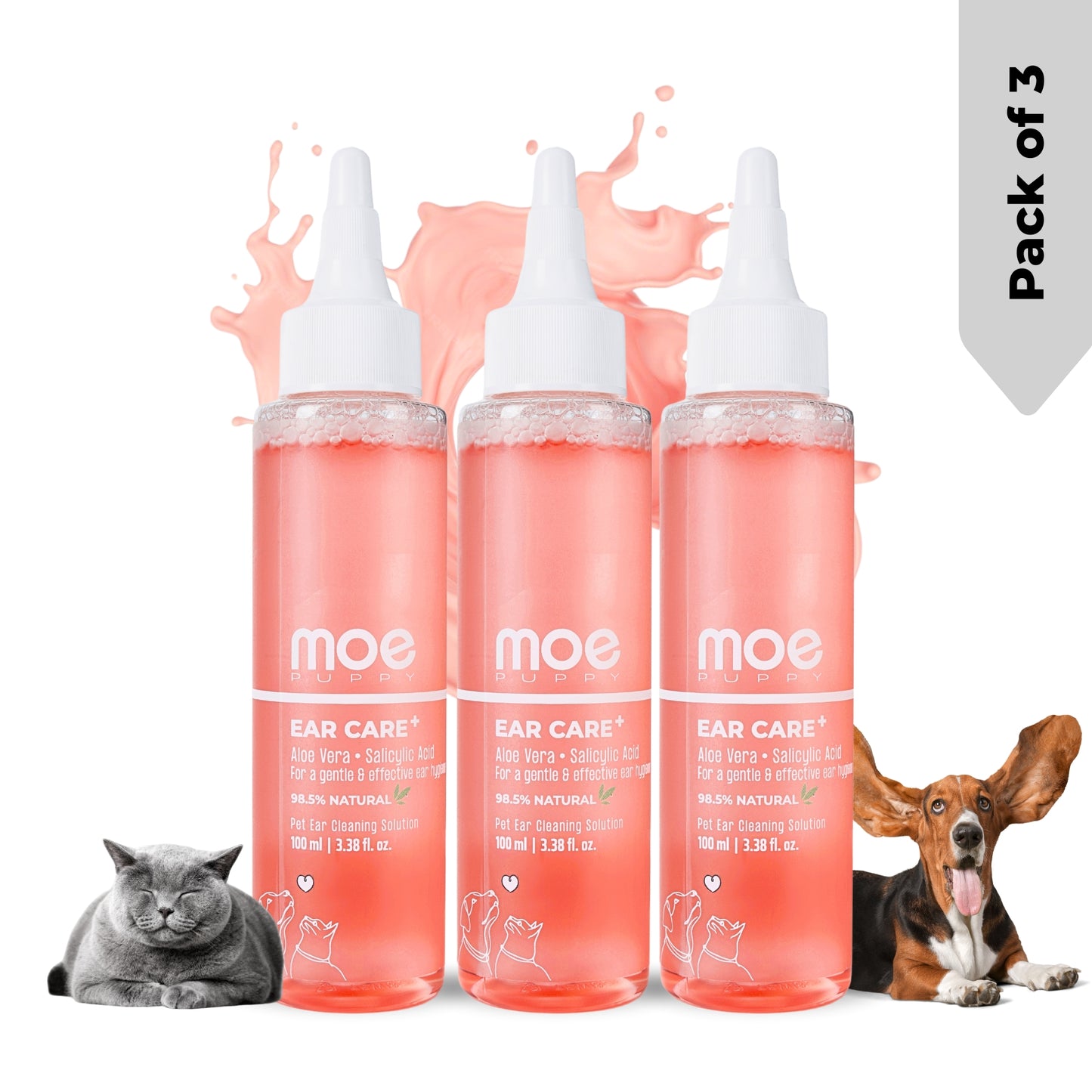 Ear Care+ for Dogs & Cats