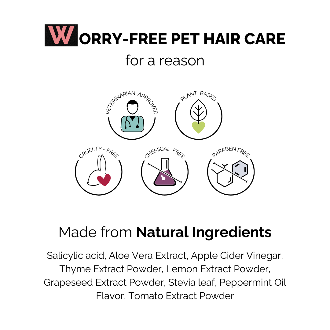 Moe Puppy Ear Care+ - Dog Ear Cleaner, worry-free pet hair care made from natural ingredients