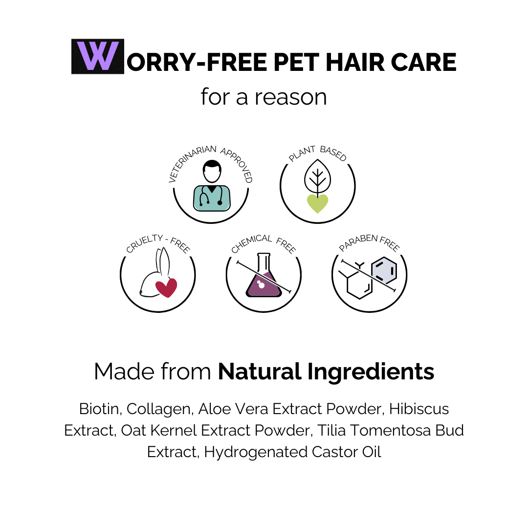 Keratin+ Hairfall Shampoo for Dogs & Cats