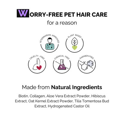 Keratin+ Hairfall Shampoo for Dogs & Cats