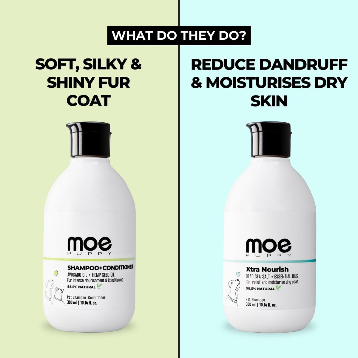 Shampoo+Conditioner & Xtra Nourish Pet Shampoo Combo